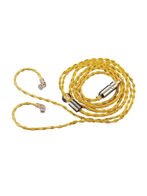 cable kz chapado en oro 8 nucleos
