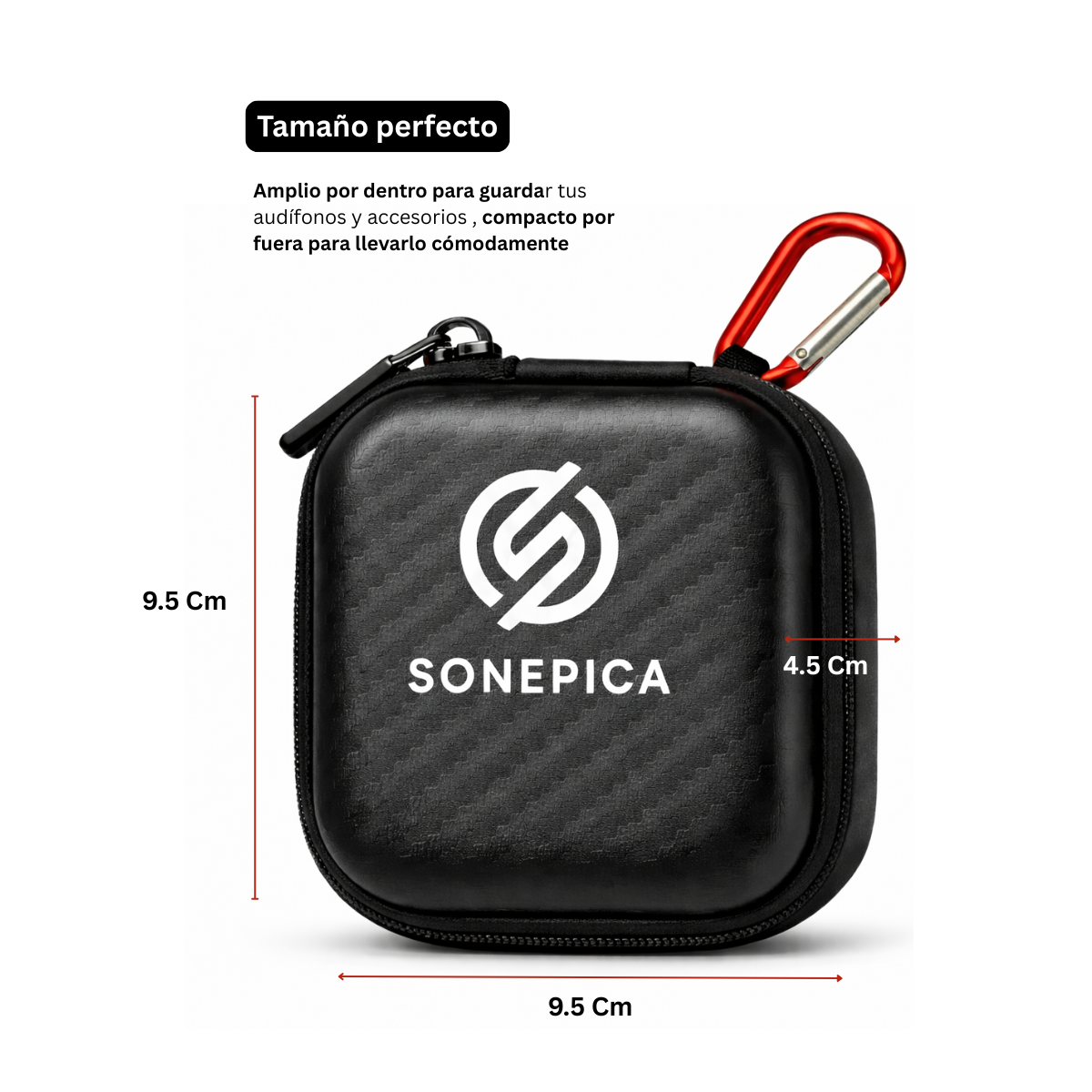 Estuche audifonos kz shure trn qkz moondrop - Image 2