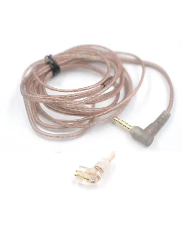 cable kz de repuesto para audifonos kz con conector pin c