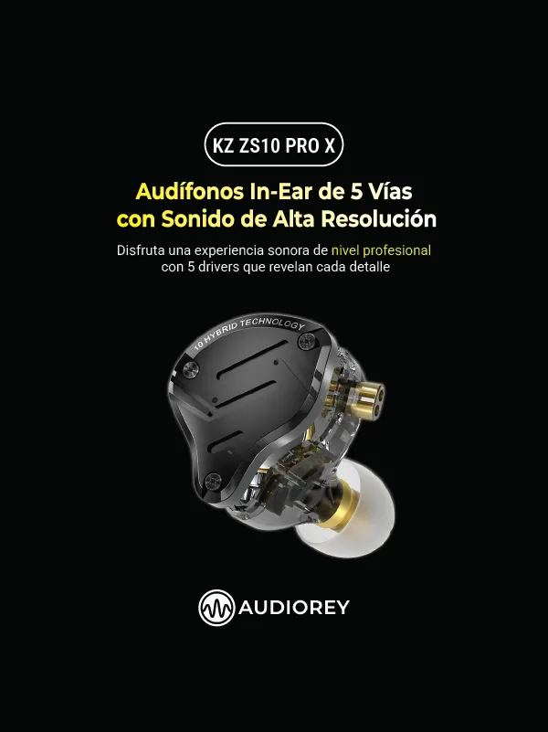 KZ ZS10 PRO X – Audífonos In Ear 5 Drivers Alta Fidelidad - Image 2