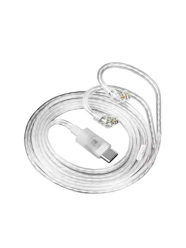 Cable KZ Tipo C Plata Con DAC