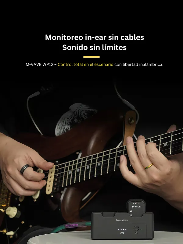Sistema de monitoreo m vave in ear wp 12 - Image 3
